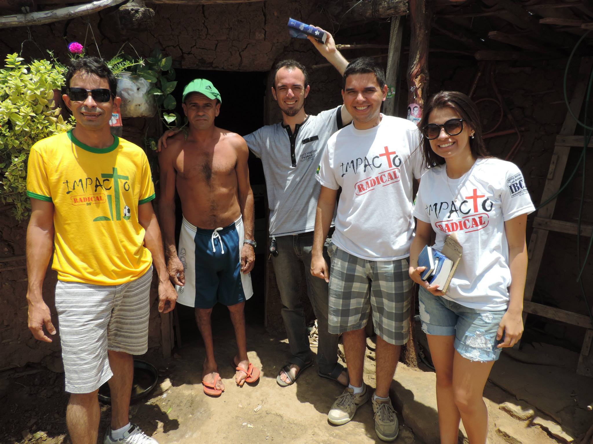 Equipe missionária no Sertão